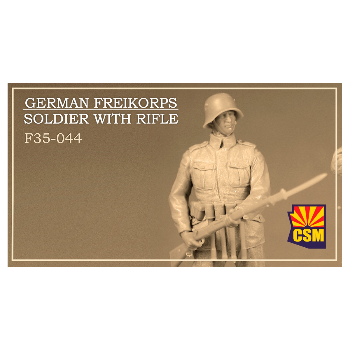 F35-044 Copper State Models 1/35 Солдат немецкого toбровольческого корпуса с винтовкой