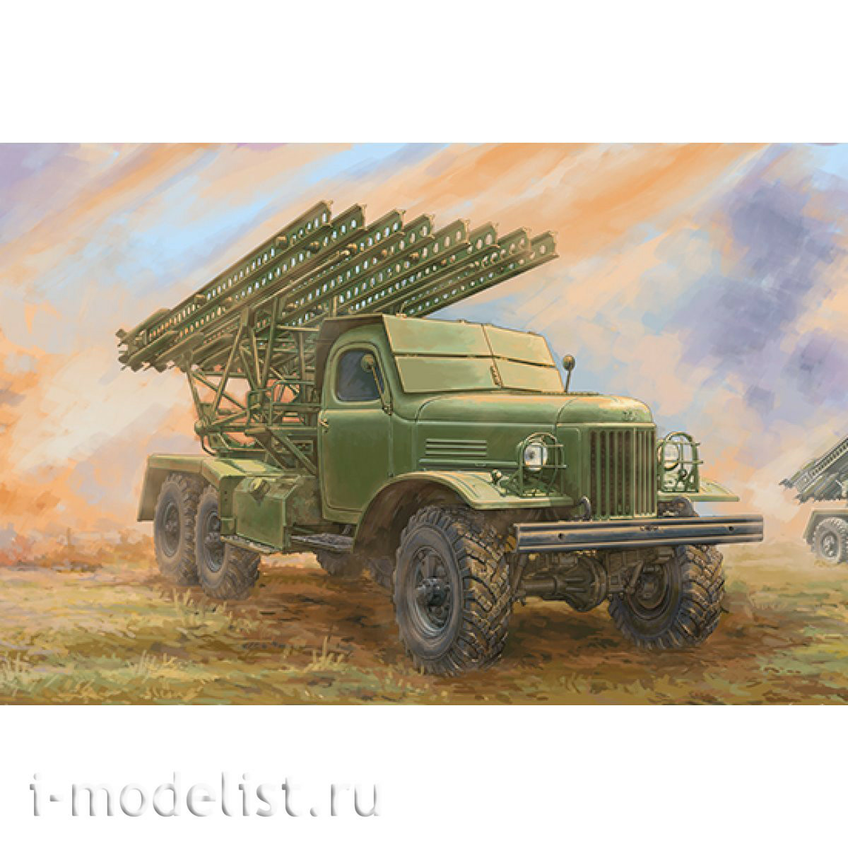 01075 Trumpeter 1/35 Soviet multiple Rocket Launcher BM-13