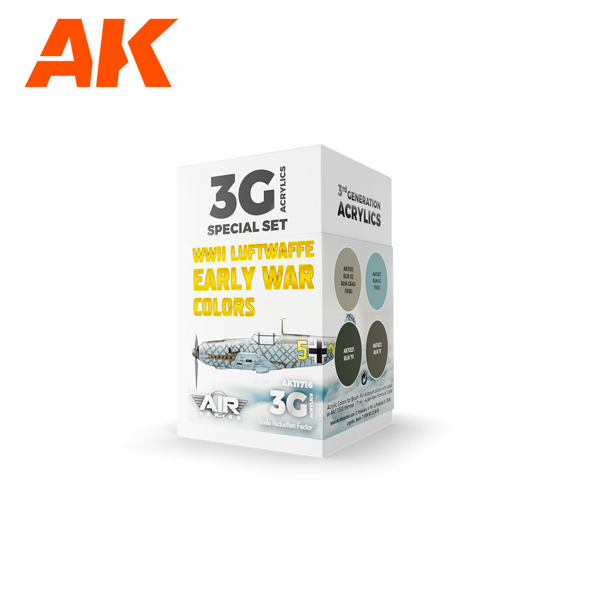 AK11716 AK Interactive Set of acrylic paints 