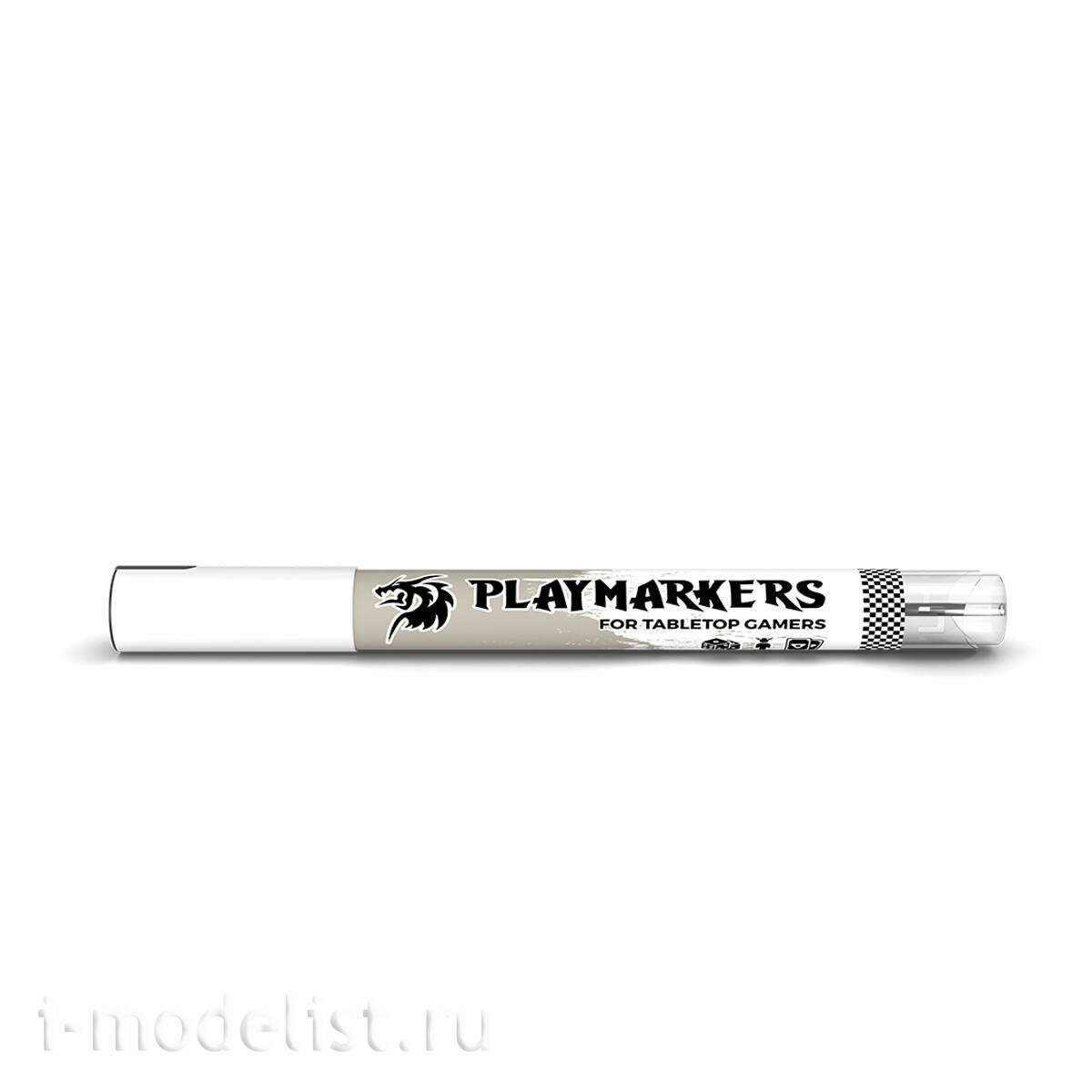 AKM005 AK Interactive Акриловый маркер PLAYMARKER - Светло-серый / LIGHT GREY – PLAYMARKER