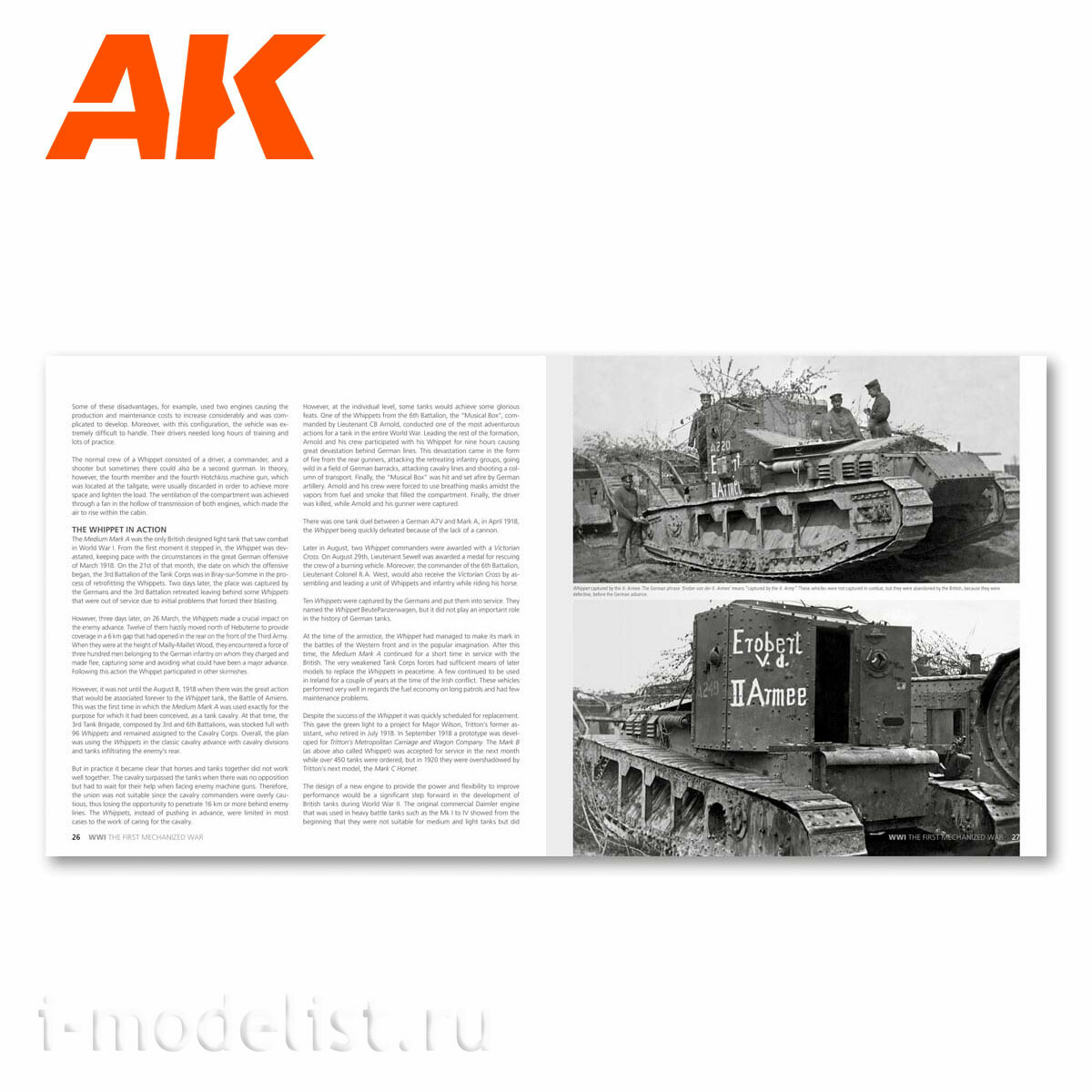 AK273 AK Interactive WWI The First Mechanized War