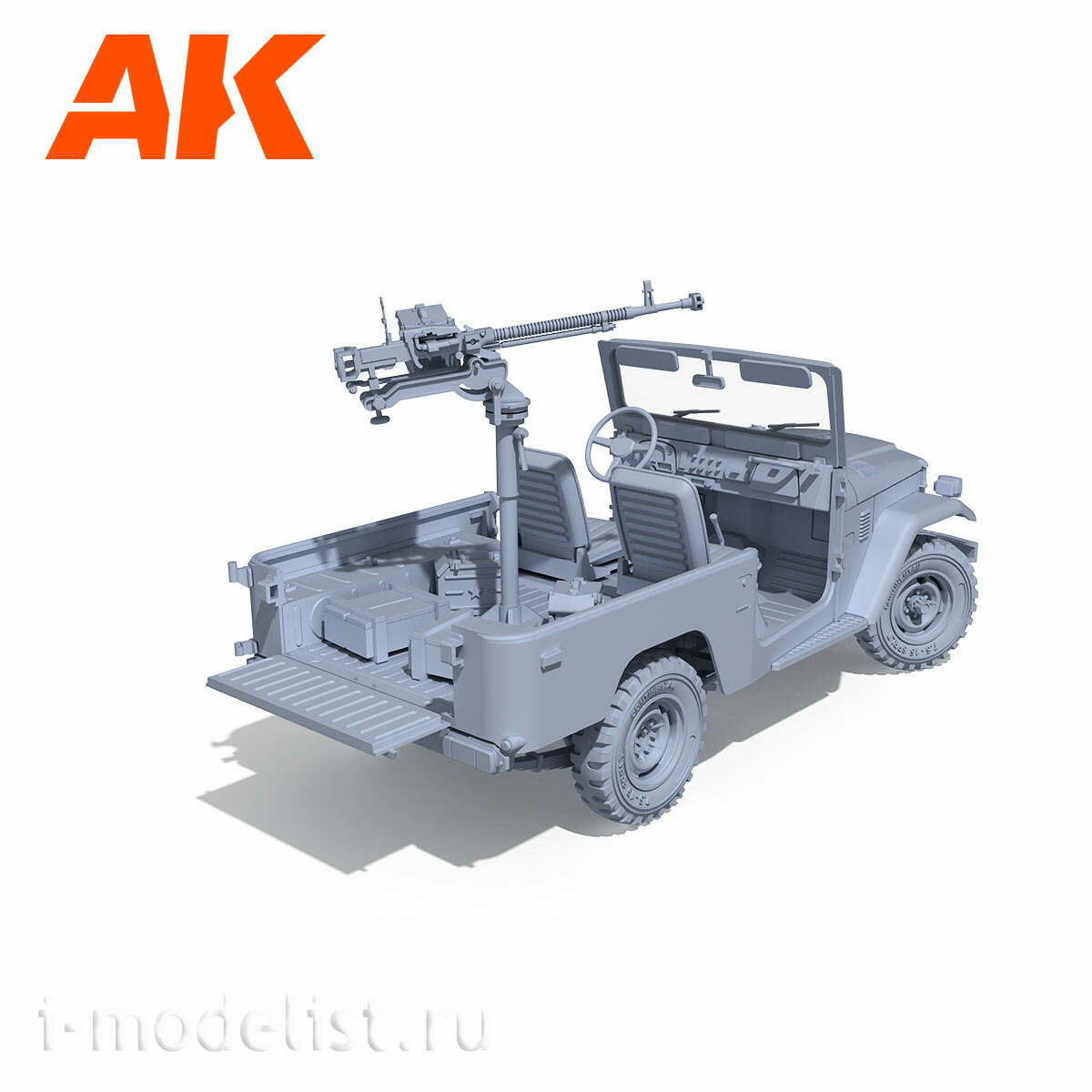 AK35002 AK Interactive 1/35 SUV FJ43 PICKUP with DShKM
