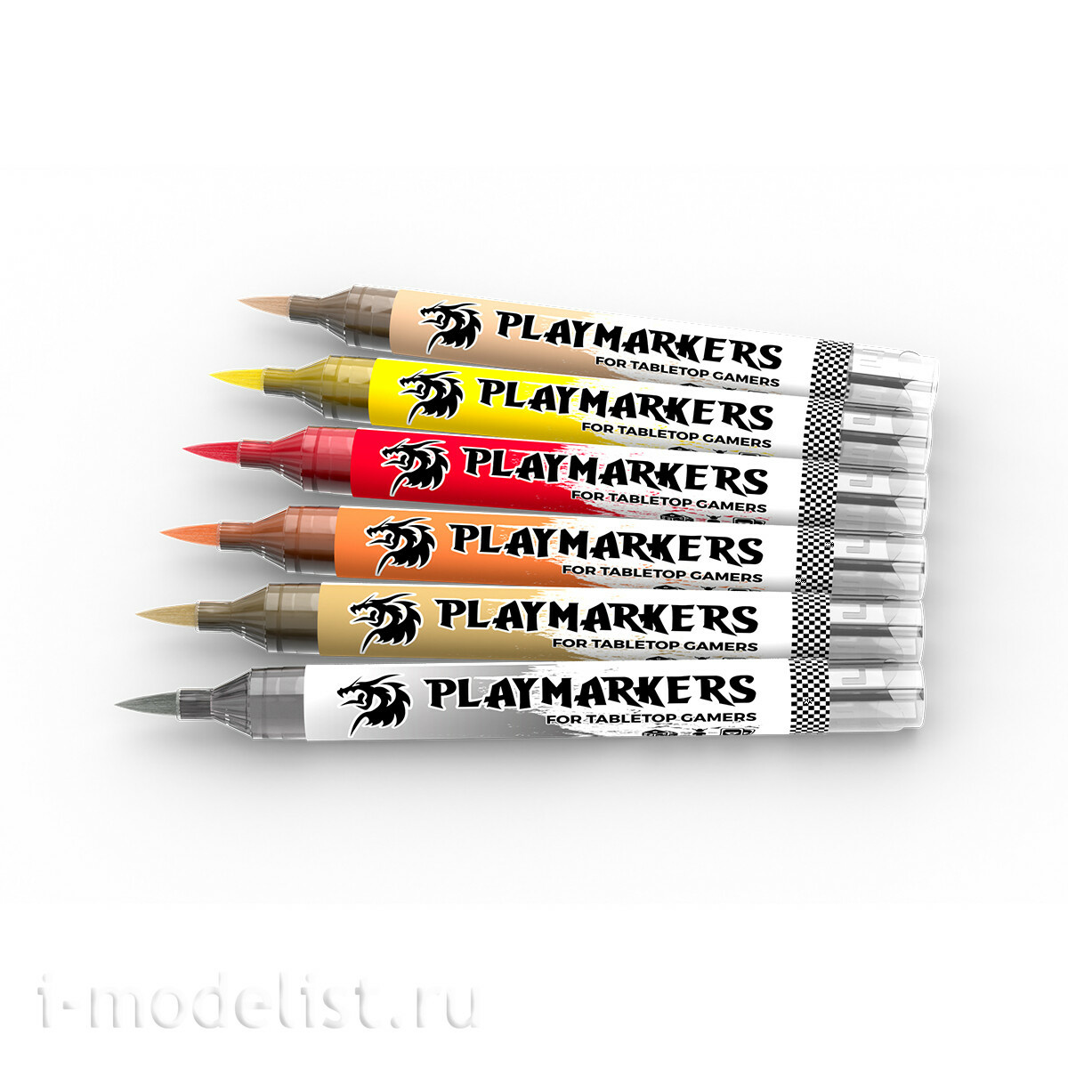 AKM101 AK Interactive Набор акриловых маркеров PLAYMARKER - Герои / HEROES – PLAYMARKER SET
