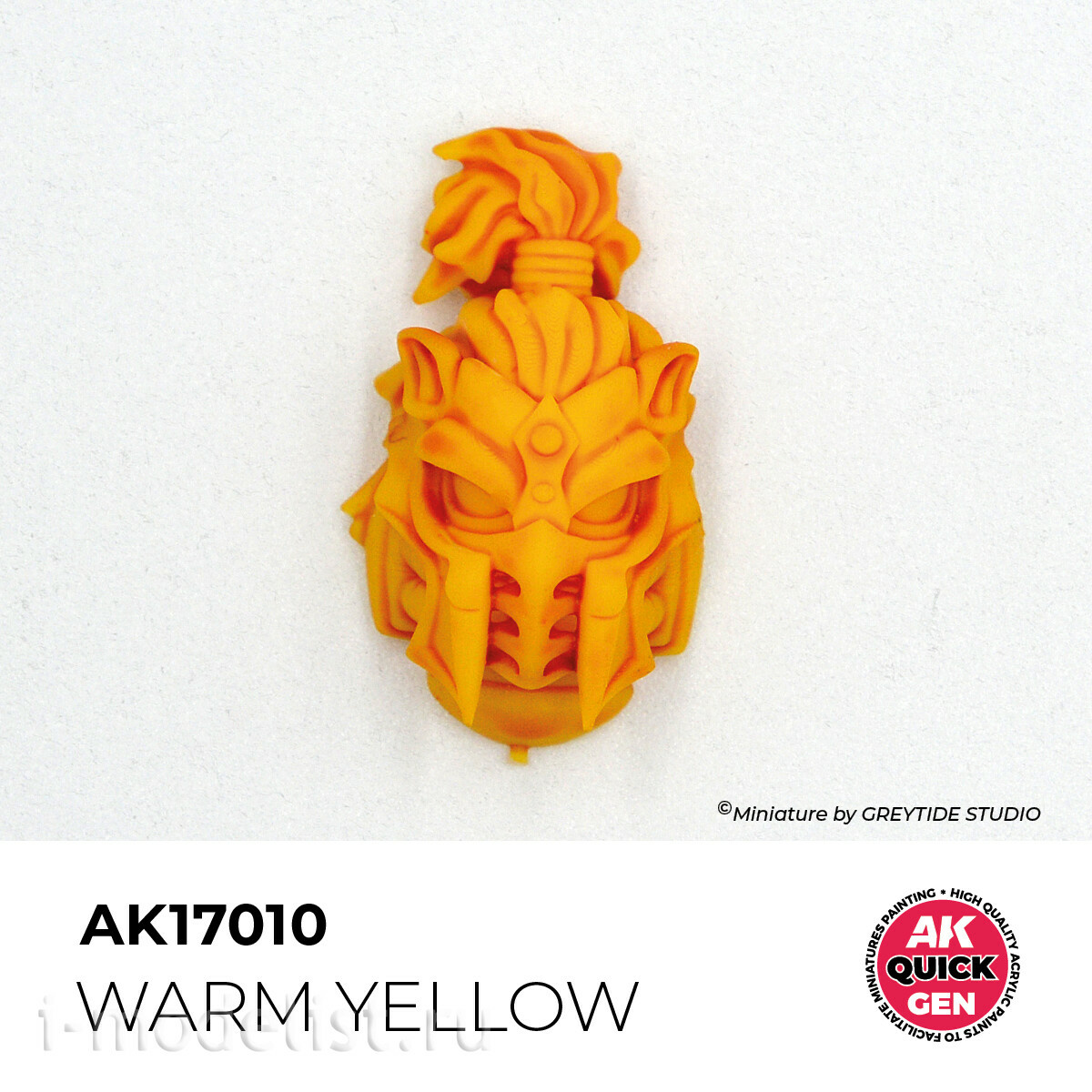 AK17010 AK Interactive Краска акриловая QUICK GEN - Тёплый жёлтый / WARM YELLOW