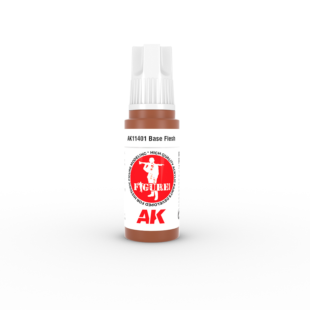 AK11401 AK Interactive acrylic paint BASE FLESH – FIGURES (basic body) 17 ml
