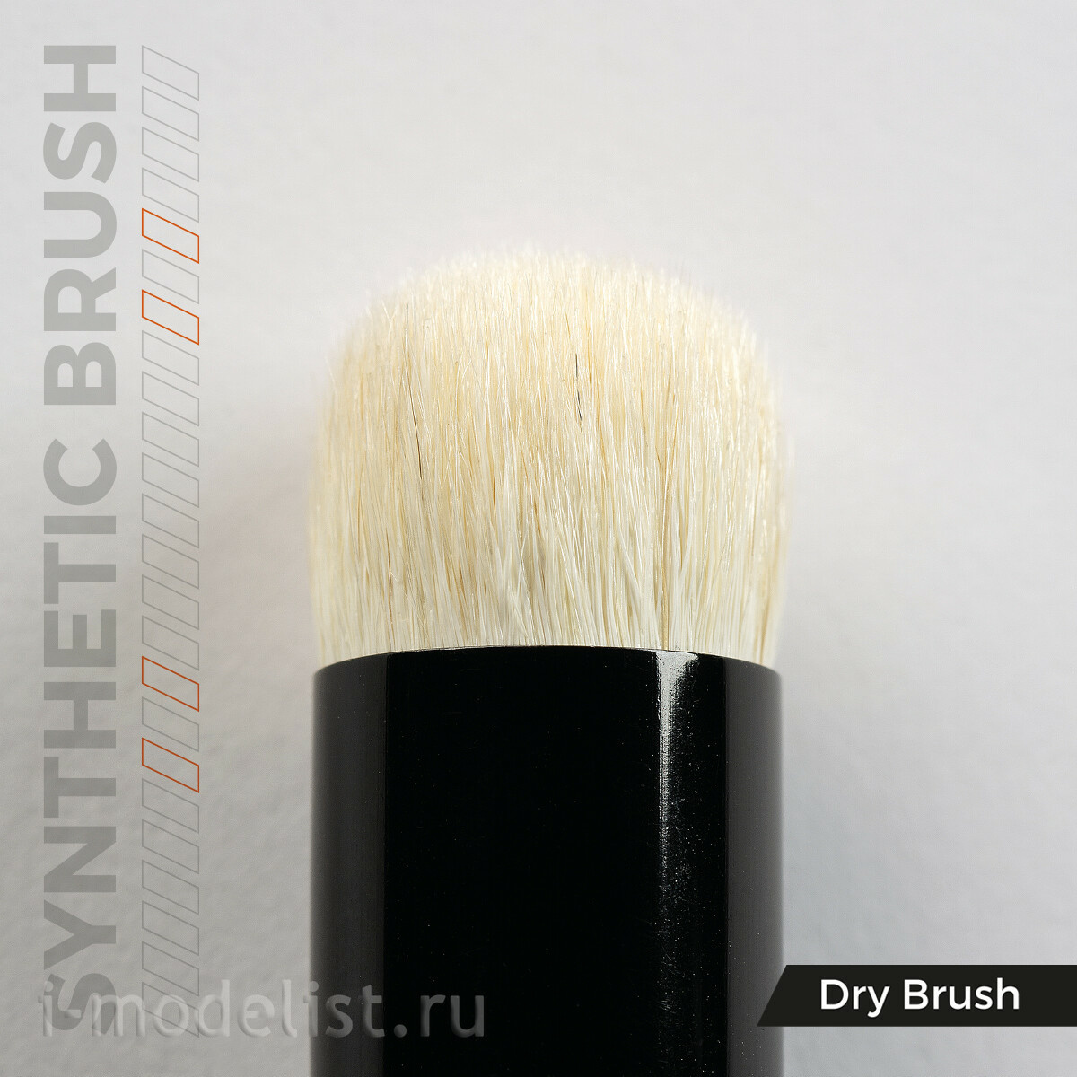 AKB026 AK Interactive Синтетическая кисть для сухих техник - XL / AK SYNTHETIC DRY BRUSH – XL