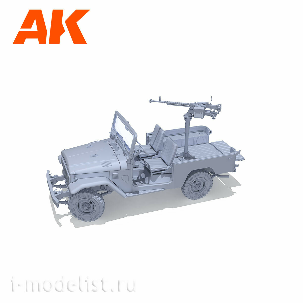 AK35002 AK Interactive 1/35 SUV FJ43 PICKUP with DShKM