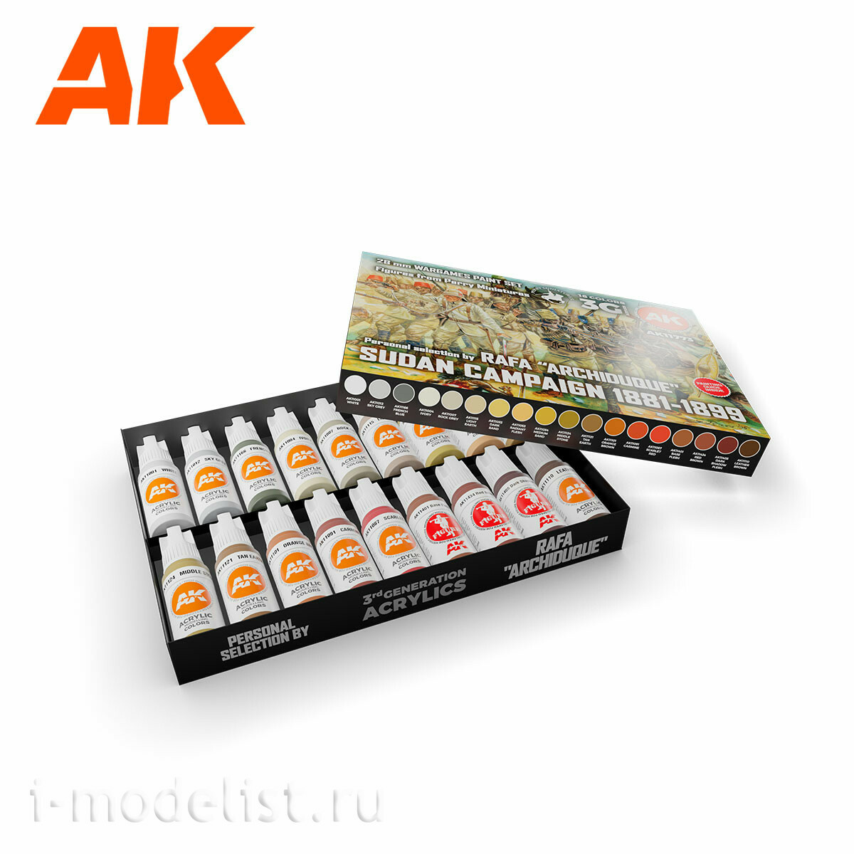 AK11773 AK Interactive Set of acrylic paints 