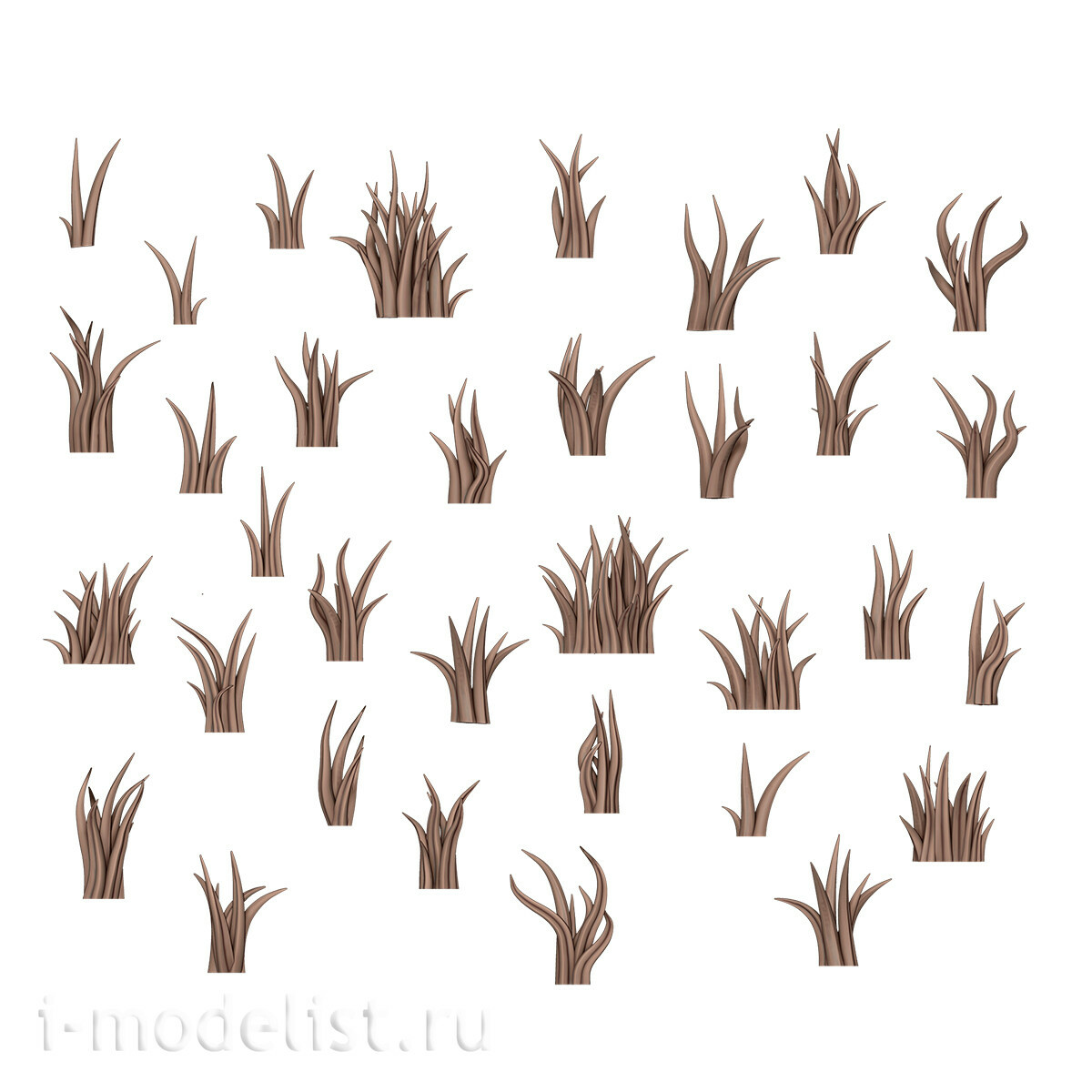 AKBIT0002 AK Interactive 3D-печать BASING BITS Высокая трава / Tall grass