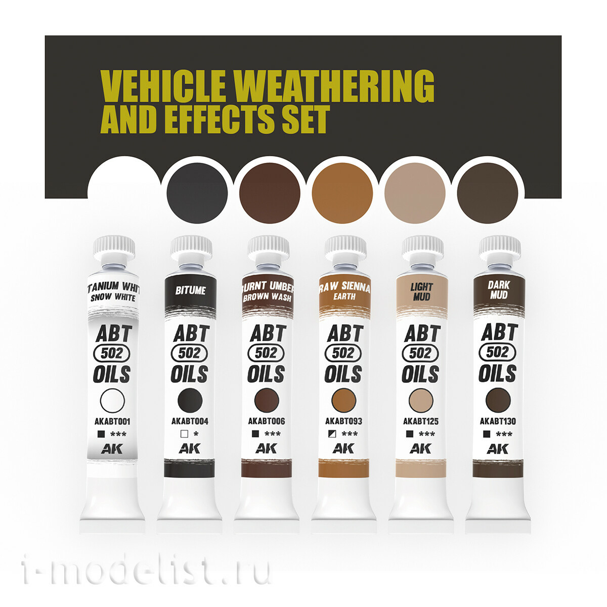 ABT302 Abteilung 502 paint Set Vehicle Weathering and Effects Set