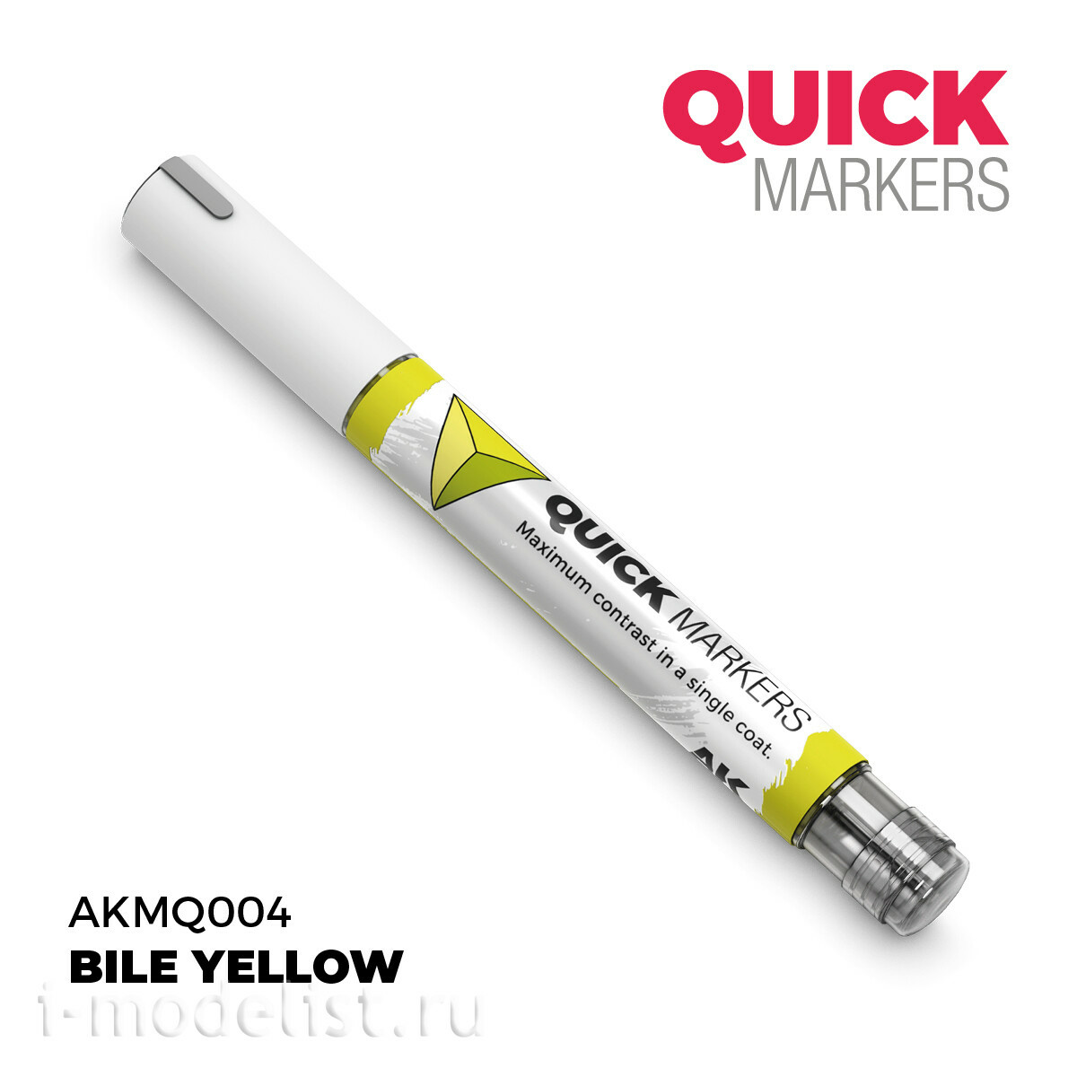 AKMQ004 AK Interactive Маркер QUICK MARKER - Желчь жёлтая / Bile Yellow