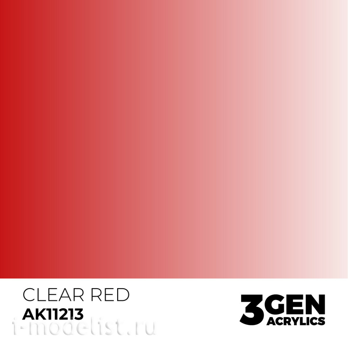 AK11213 AK Interactive CLEAR RED – STANDARD