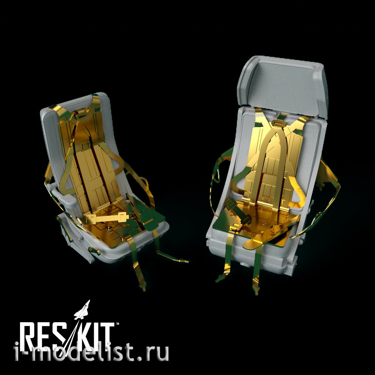 U48-0002 RESKIT 1/48 Pilot seat Hind