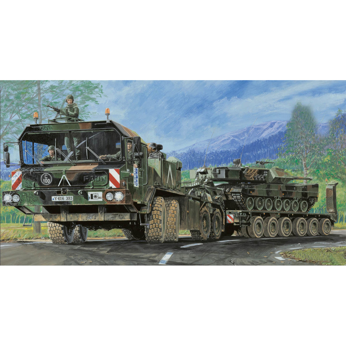 00203 Trumpeter 1/35 Tank Transporter 