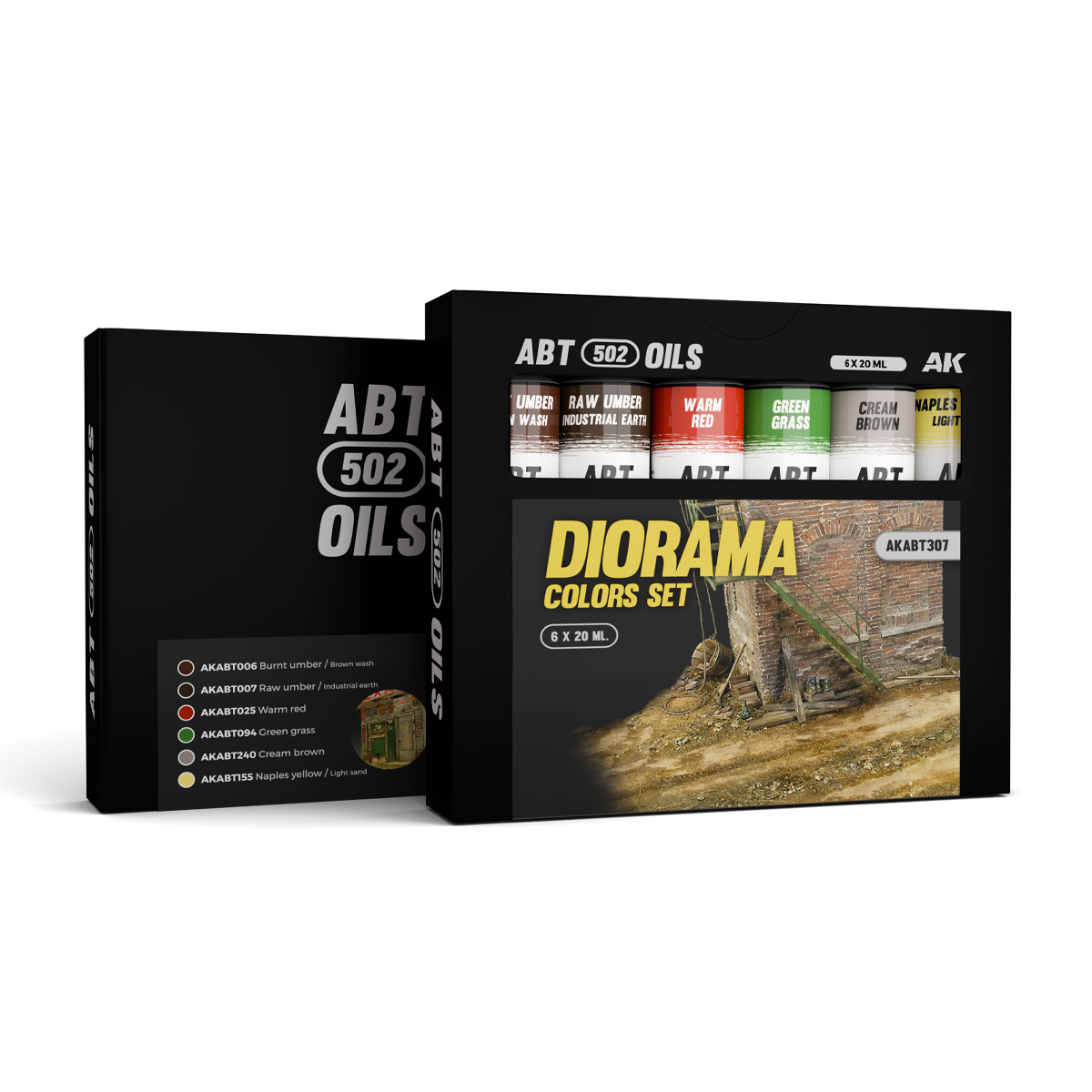 AKABT307 Abteilung 502 Kit paint Colors Diorama Set