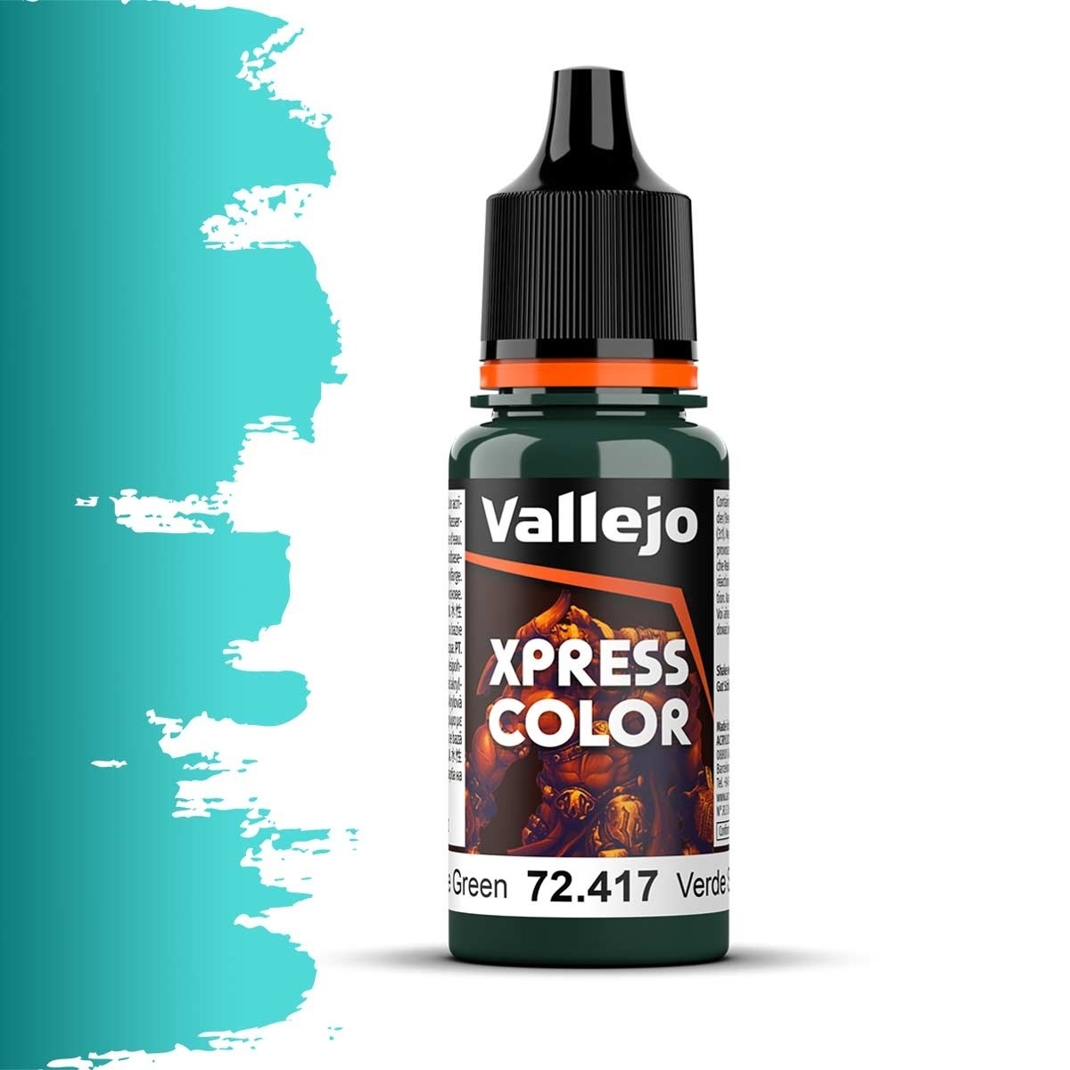 72417 Vallejo Акриловая краска Xpress Color Змеиный зелёный / Snake Green