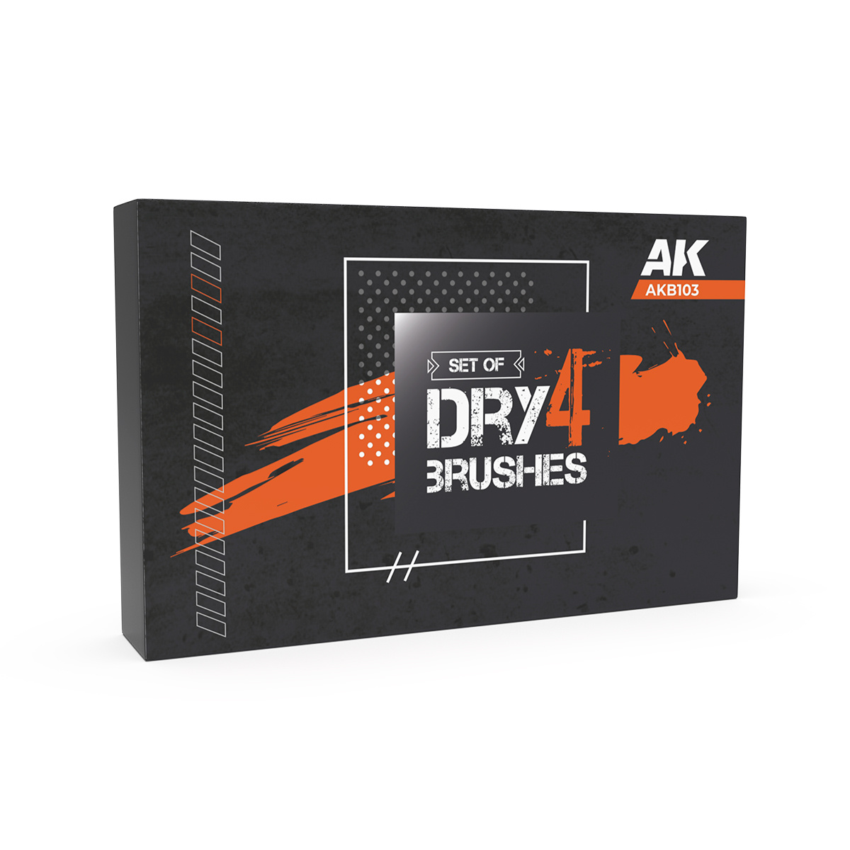 AKB103 AK Interactive Набор сухих кистей / SET OF DRY BRUSHES