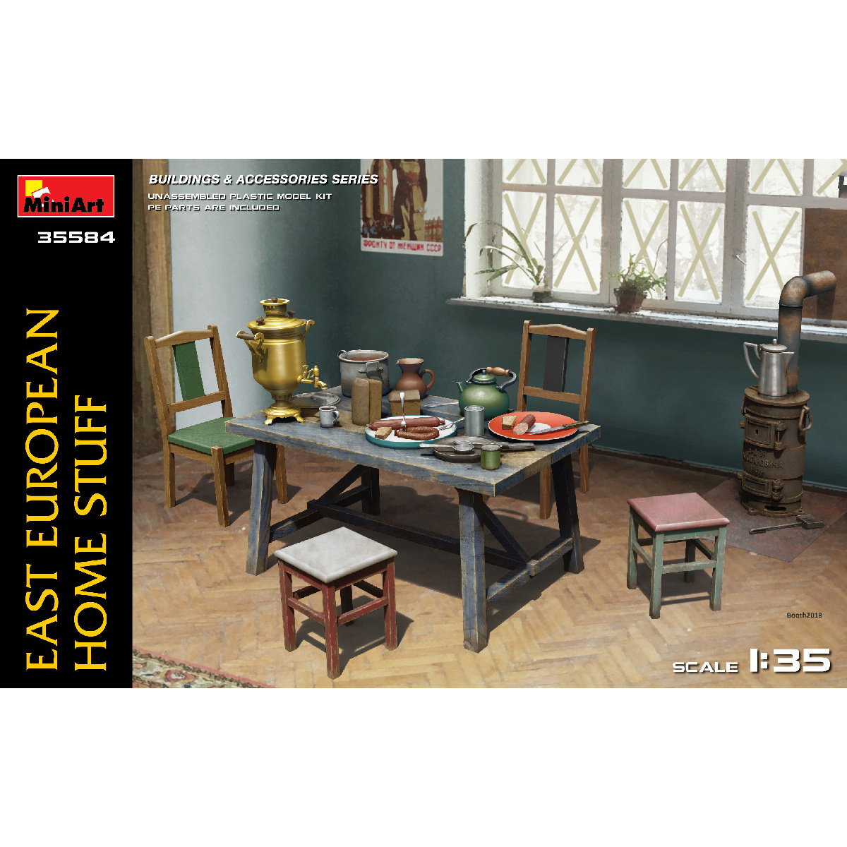 35584 MiniArt 1/35 EAST EUROPEAN HOME STUFF