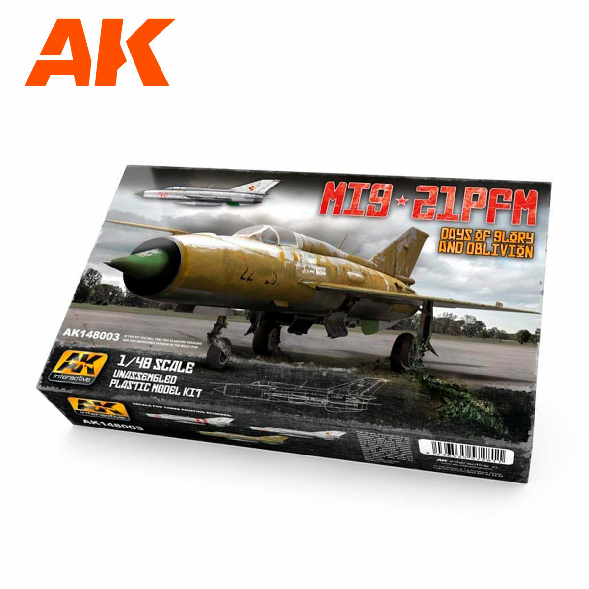 AK148003 AK Interactive 1/48 M-21 PFM Fighter