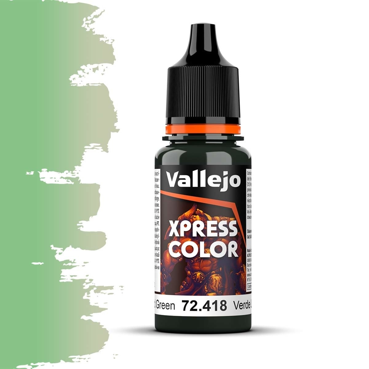 72418 Vallejo Акриловая краска Xpress Color Зелёная ящерица / Lizard Green