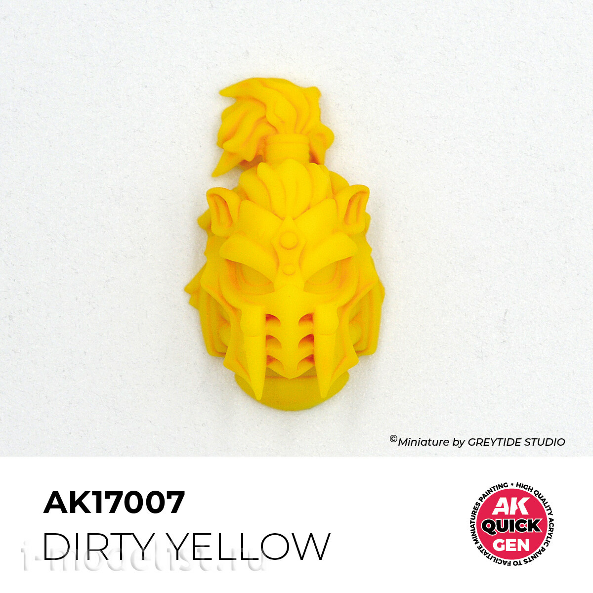AK17007 AK Interactive Краска акриловая QUICK GEN - Грязно-жёлтый / DIRTY YELLOW