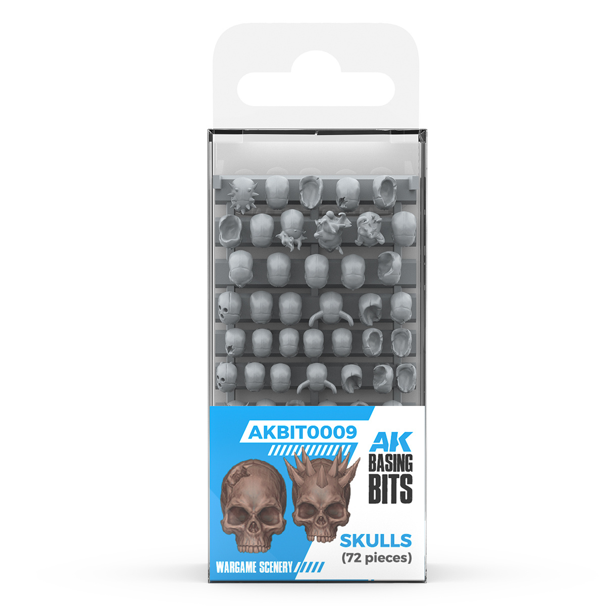 AKBIT0009 AK Interactive 3D-печать BASING BITS Черепа / Skulls