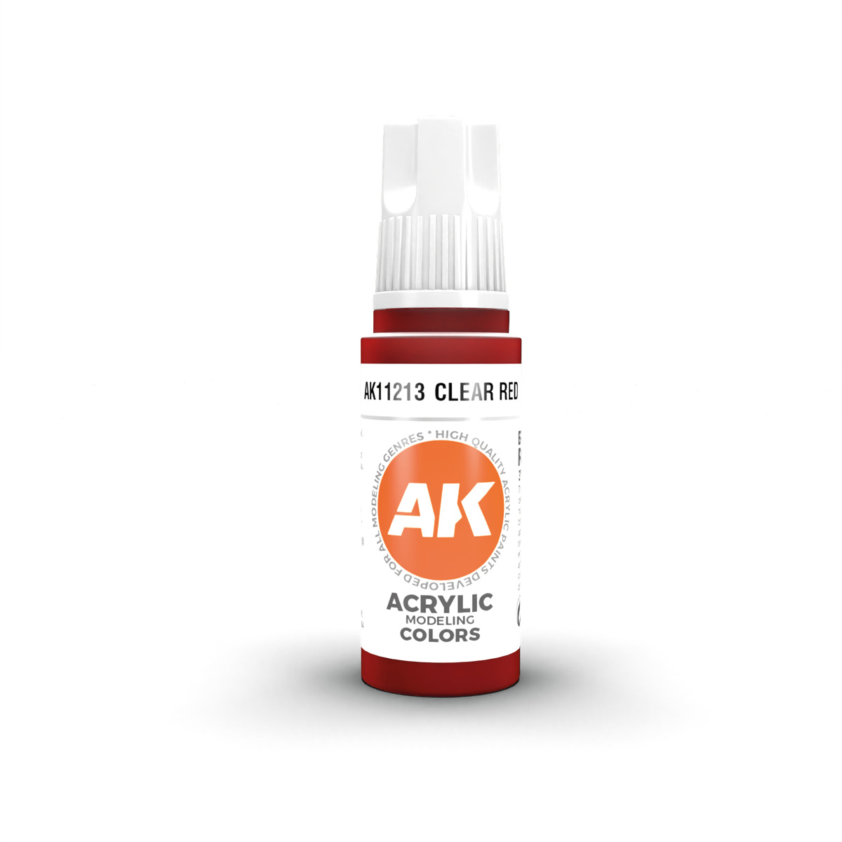 AK11213 AK Interactive CLEAR RED – STANDARD