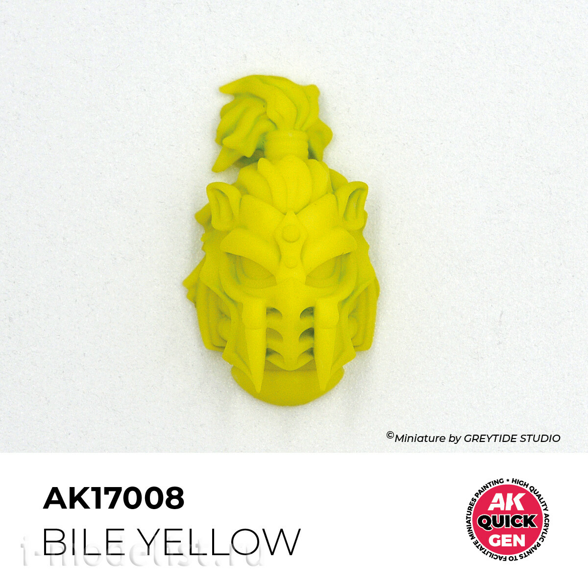 AK17008 AK Interactive Краска акриловая QUICK GEN - Жёлтая желчь / BILE YELLOW