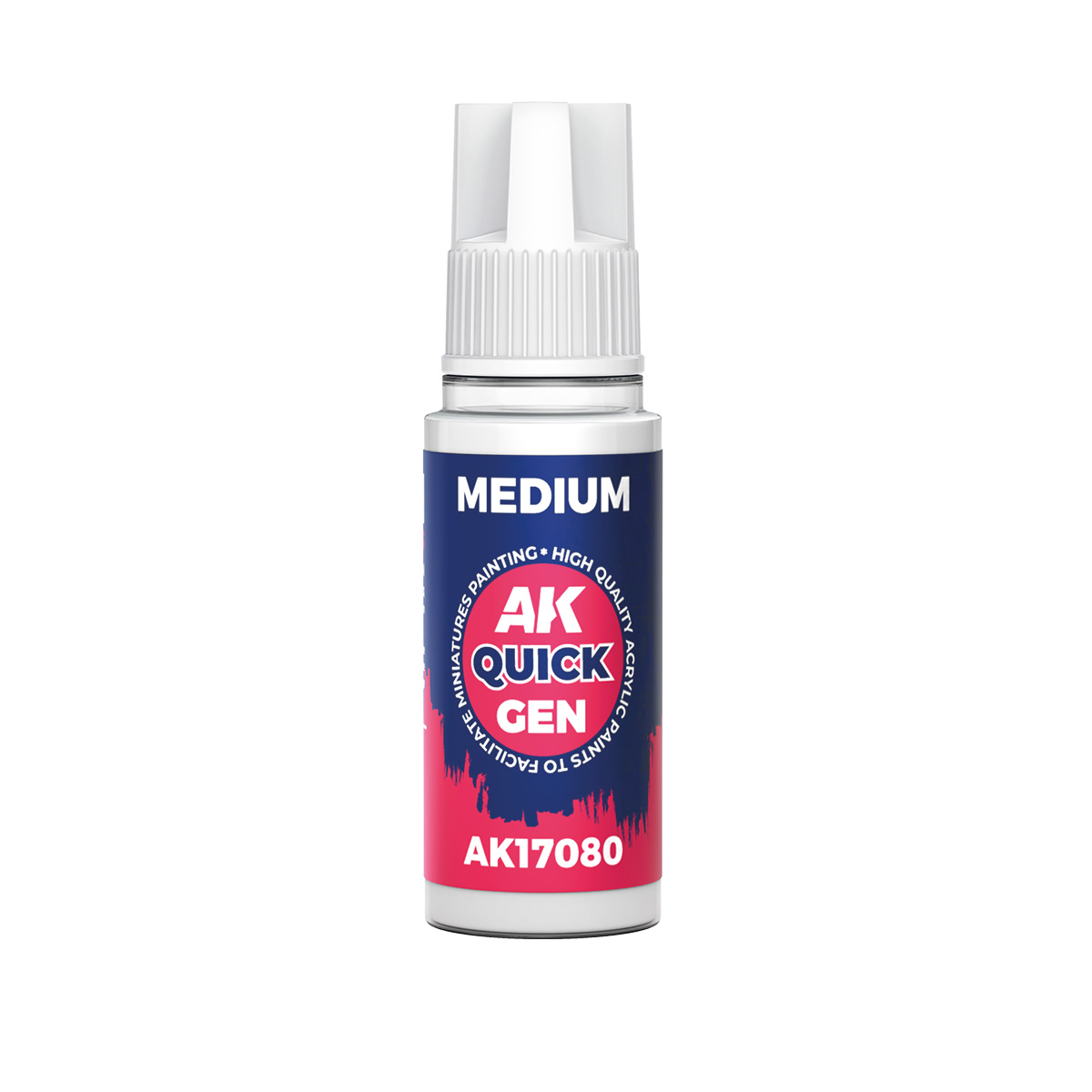 AK17080 AK Interactive Медиум для красок серии QUICK GEN / MEDIUM FOR QUICK GEN PAINTS (18 мл)
