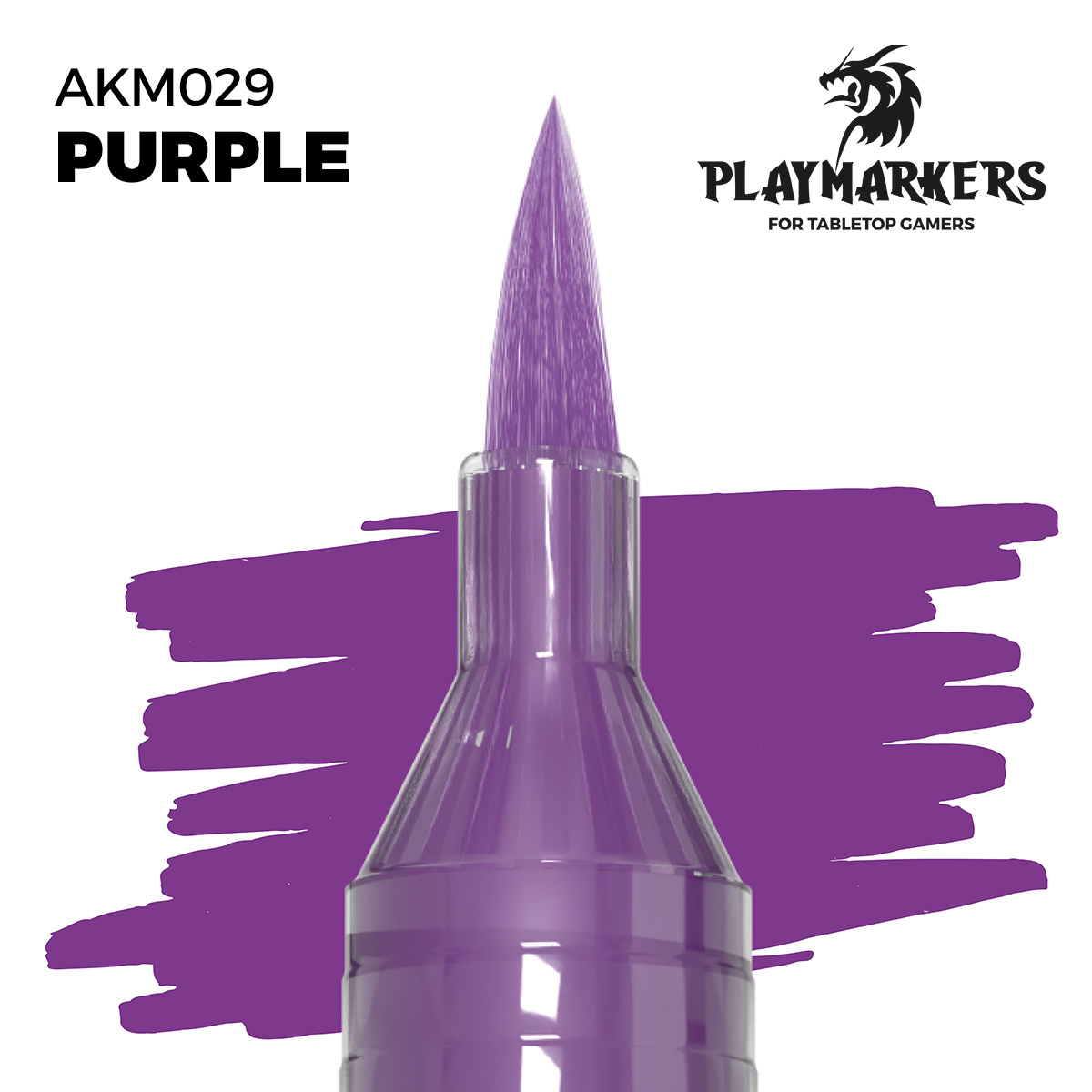 AKM029 AK Interactive Акриловый маркер PLAYMARKER - Фиолетовый / PURPLE – PLAYMARKER