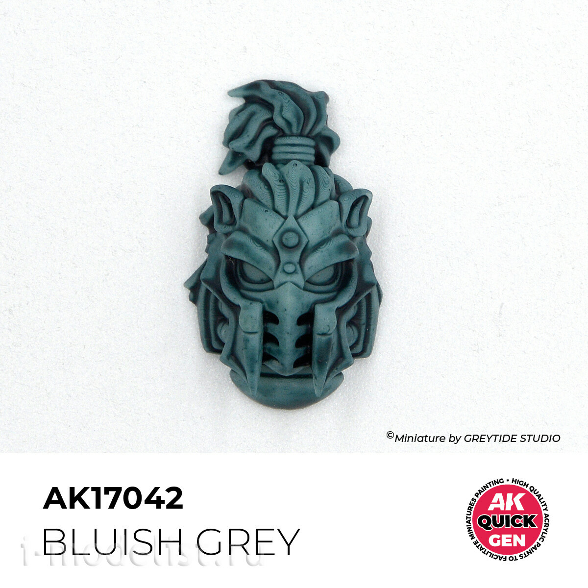 AK17042 AK Interactive Краска акриловая QUICK GEN - Серовато-голубой / BLUISH GREY