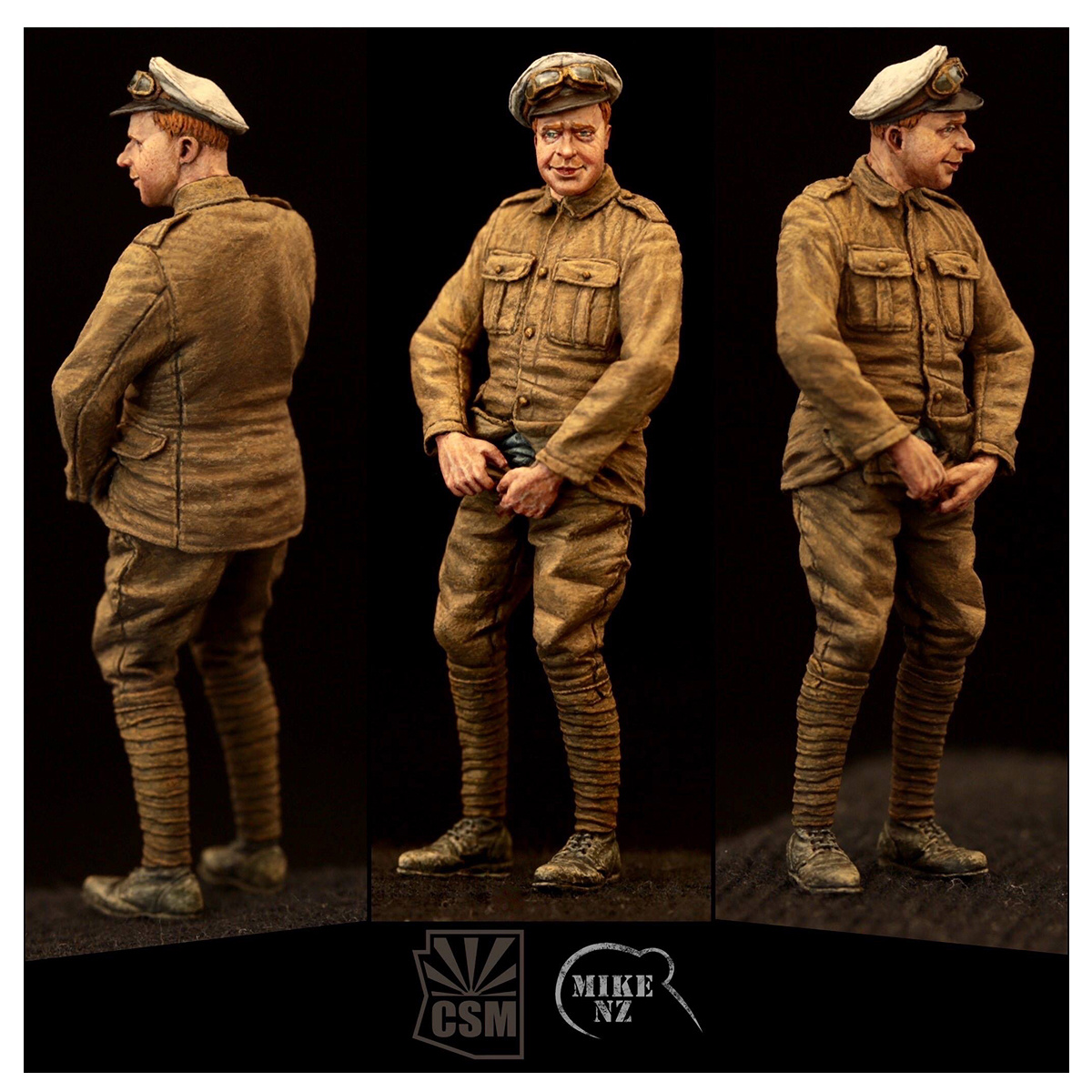 F35-009 Copper State Models 1/35 Figures British RNAS Armoured Car Division Petty Officer Relief