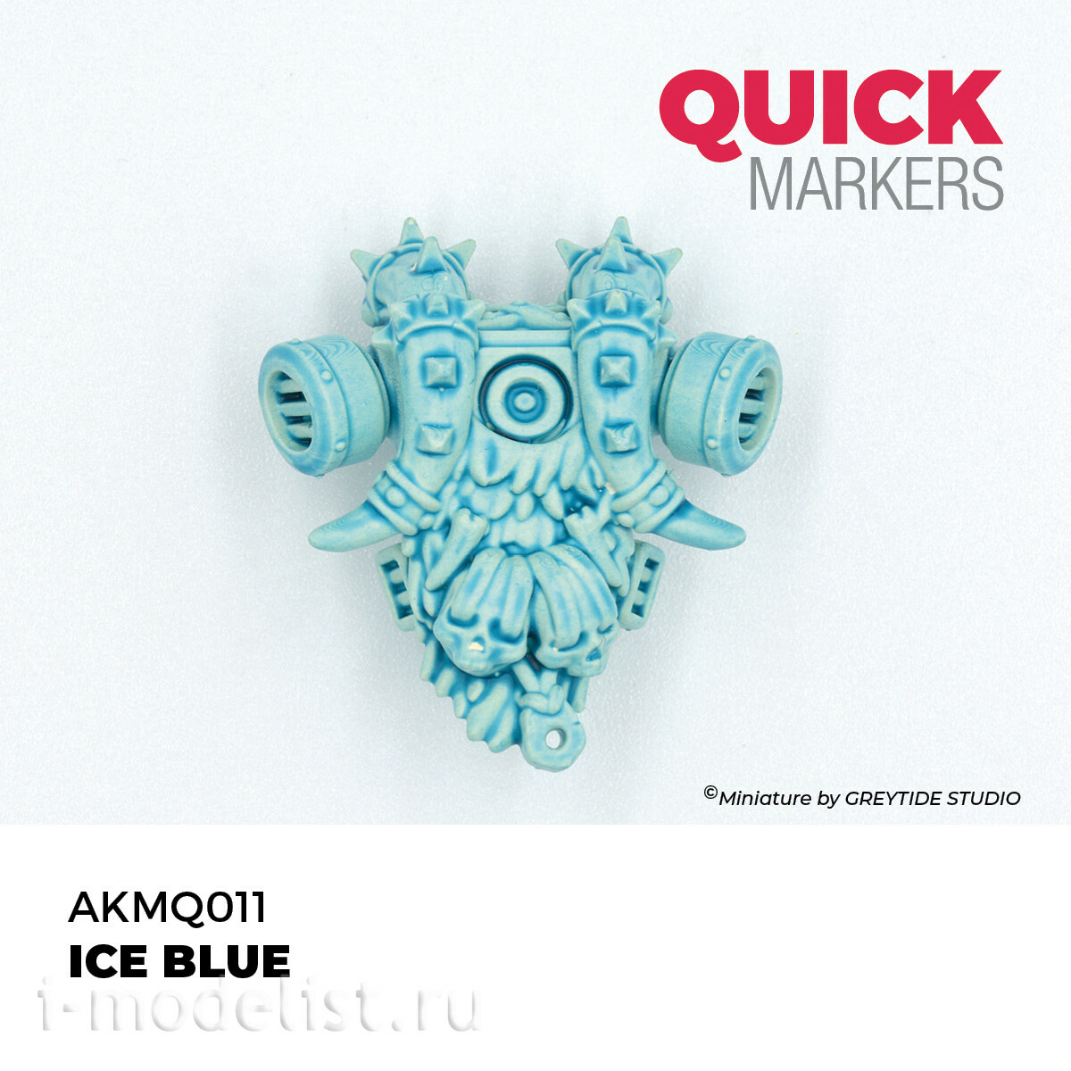 AKMQ011 AK Interactive Маркер QUICK MARKER - Льдисто-голубой / Ice Blue