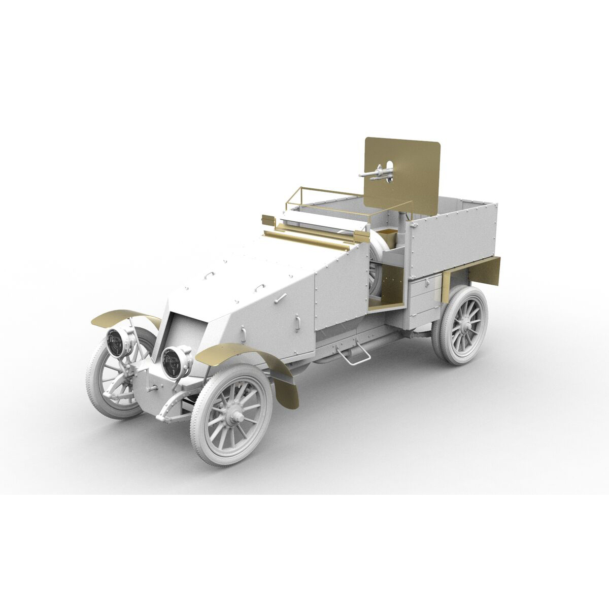 A35-007 Copper State Models 1/35 Фfromfromравление для бронеавтомобиля образца 1914 года