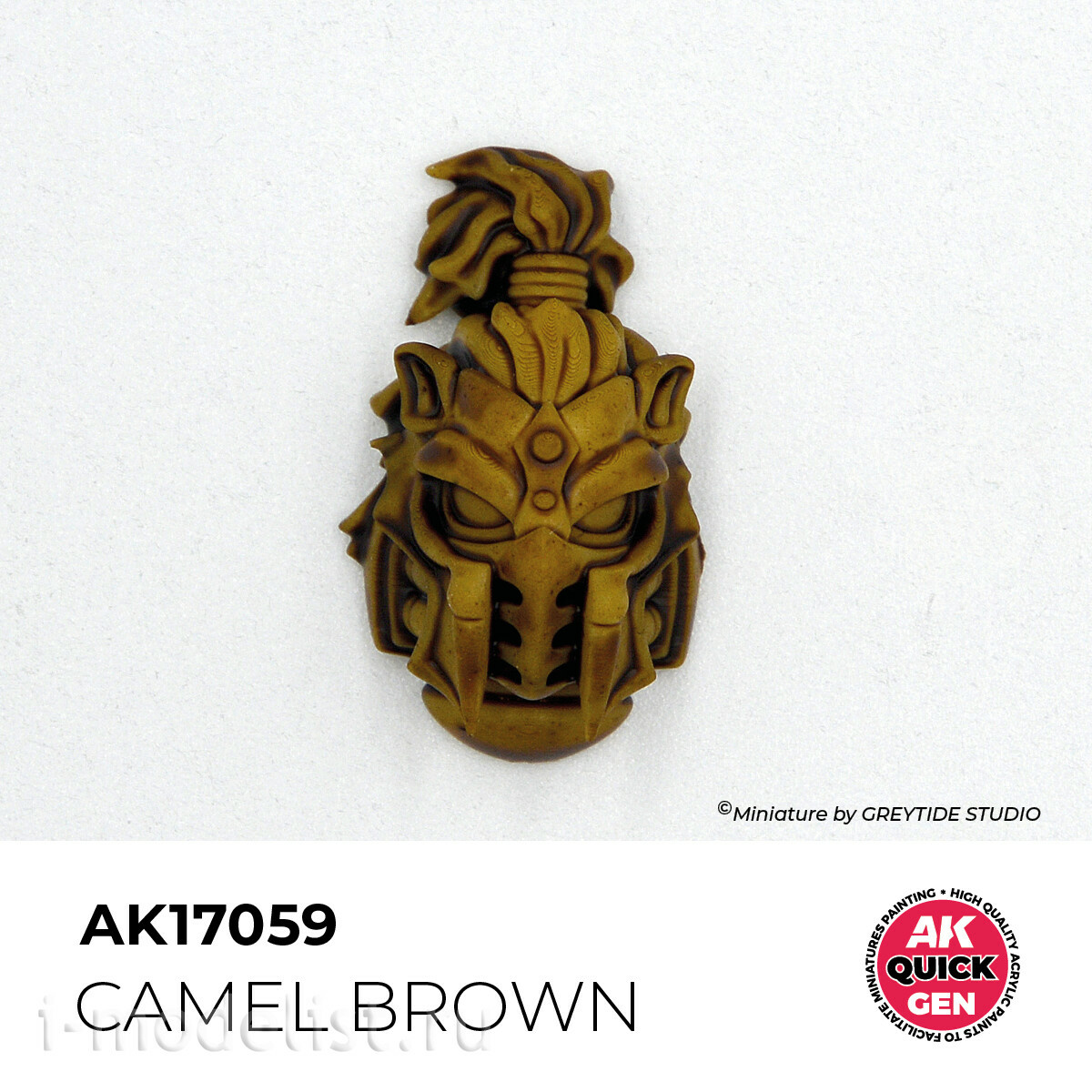 AK17059 AK Interactive Краска акриловая QUICK GEN - Верблюжий / CAMEL BROWN