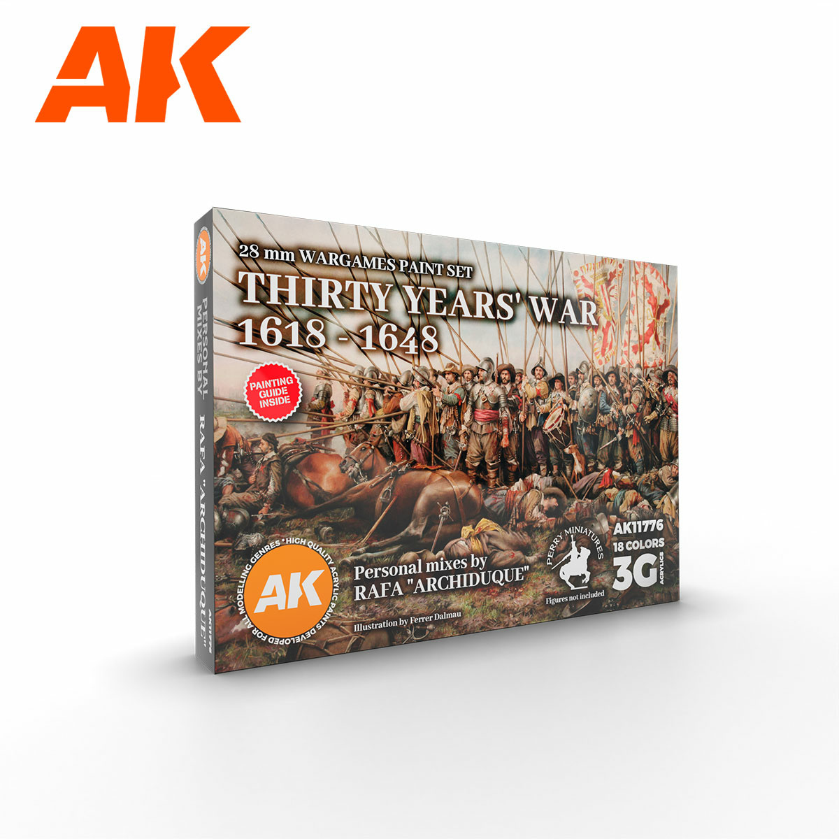 AK11776 AK Interactive Set of acrylic paints 
