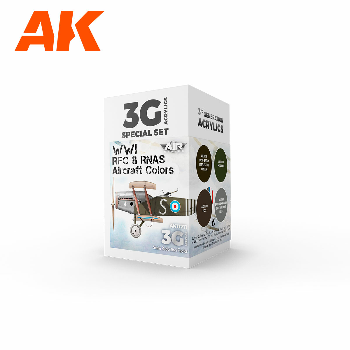 AK11711 AK Interactive Set of acrylic paints 