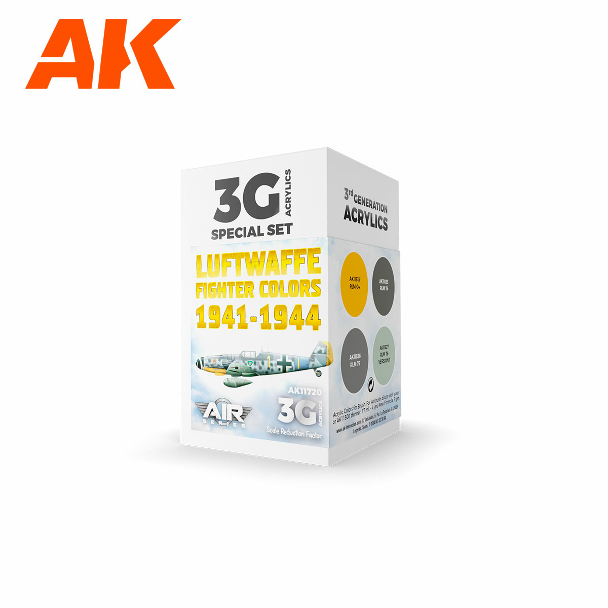 AK11720 AK Interactive Set of acrylic paints 