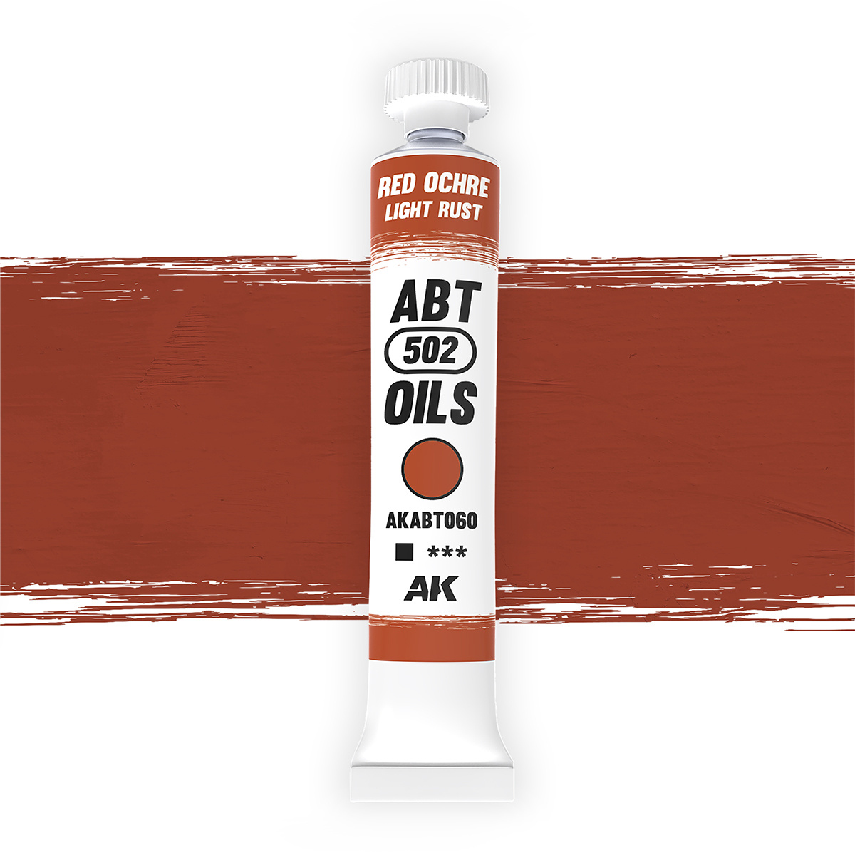 Abt060 Abteilung 502 Oil paint Rust light brown