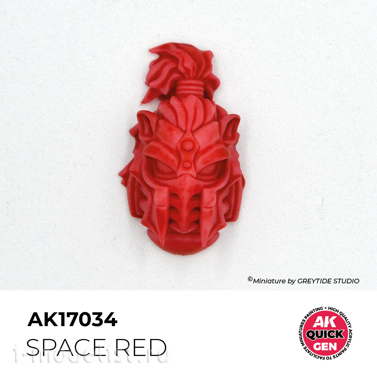 AK17034 AK Interactive Краска акриловая QUICK GEN - Космический красный / SPACE RED