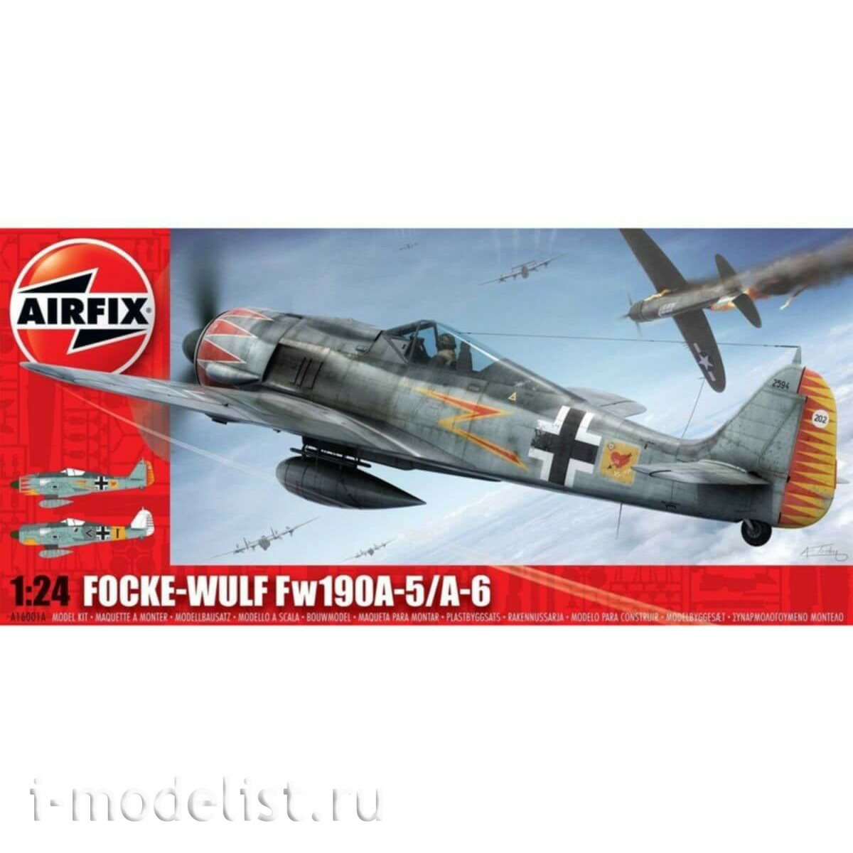 16001A Airfix 1/24 FOCKE WULFE 190A Aircraft