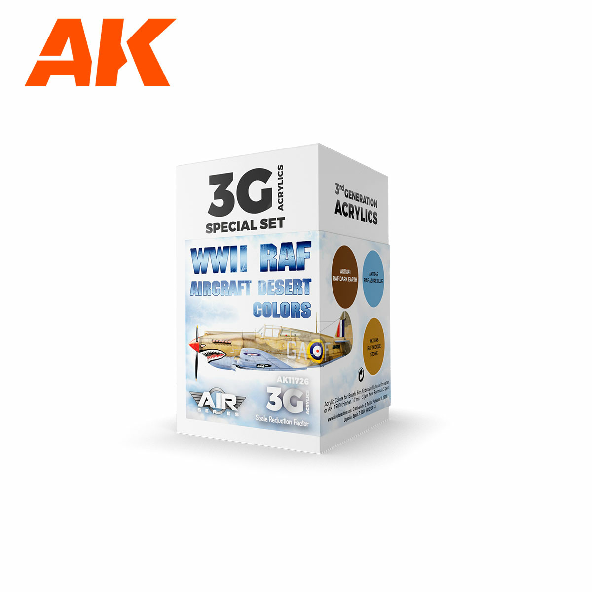 AK11726 AK Interactive Set of acrylic paints 