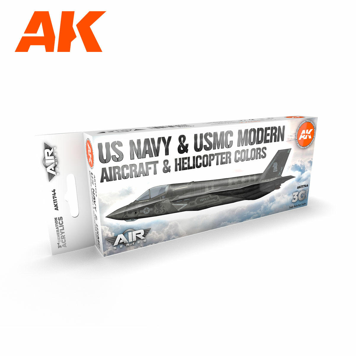 AK11744 AK Interactive Set of acrylic paints 