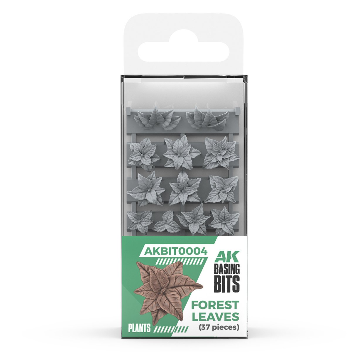 AKBIT0004 AK Interactive 3D-печать BASING BITS Лесные листья / Forest Leaves