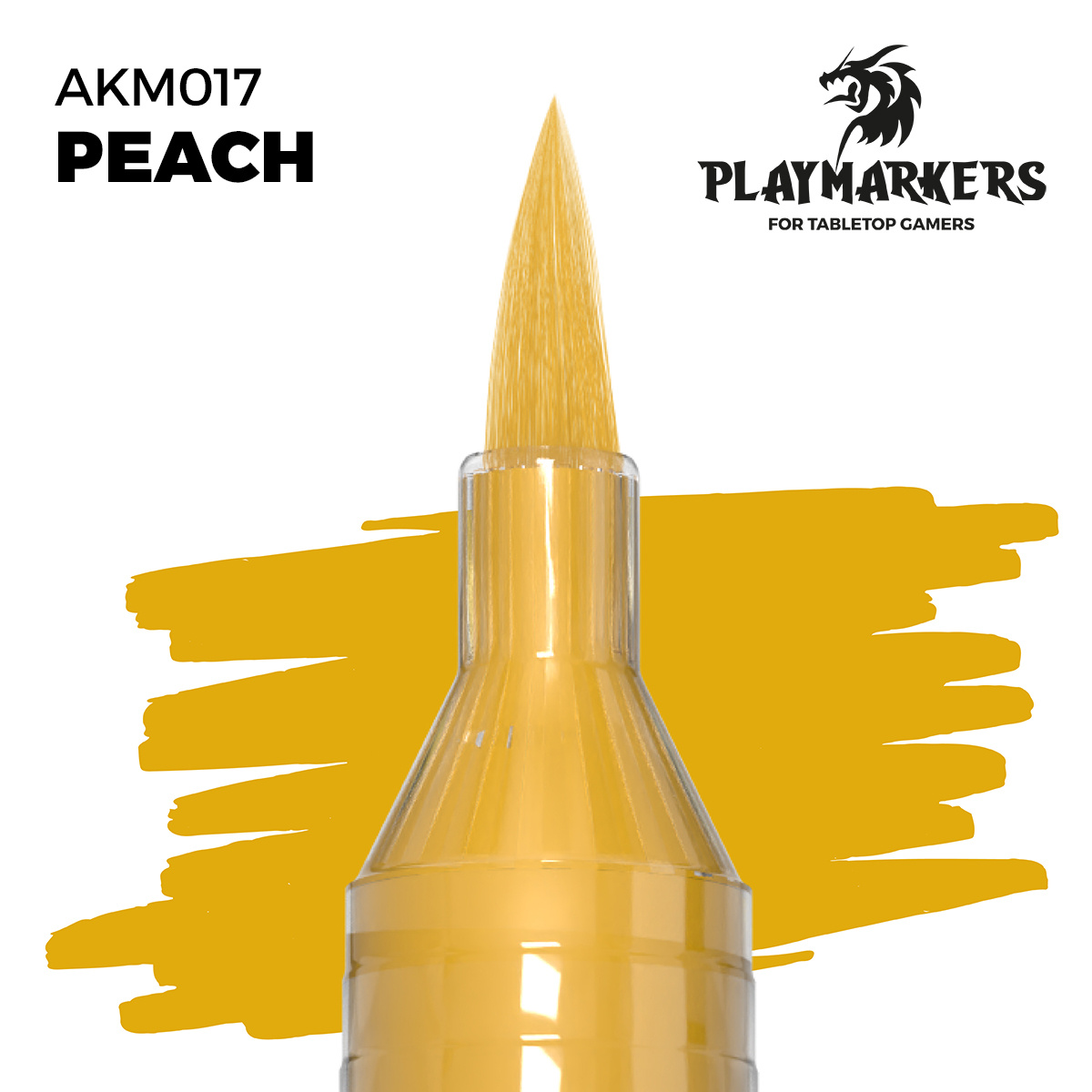 AKM017 AK Interactive Акриловый маркер PLAYMARKER - Персиковый / PEACH – PLAYMARKER