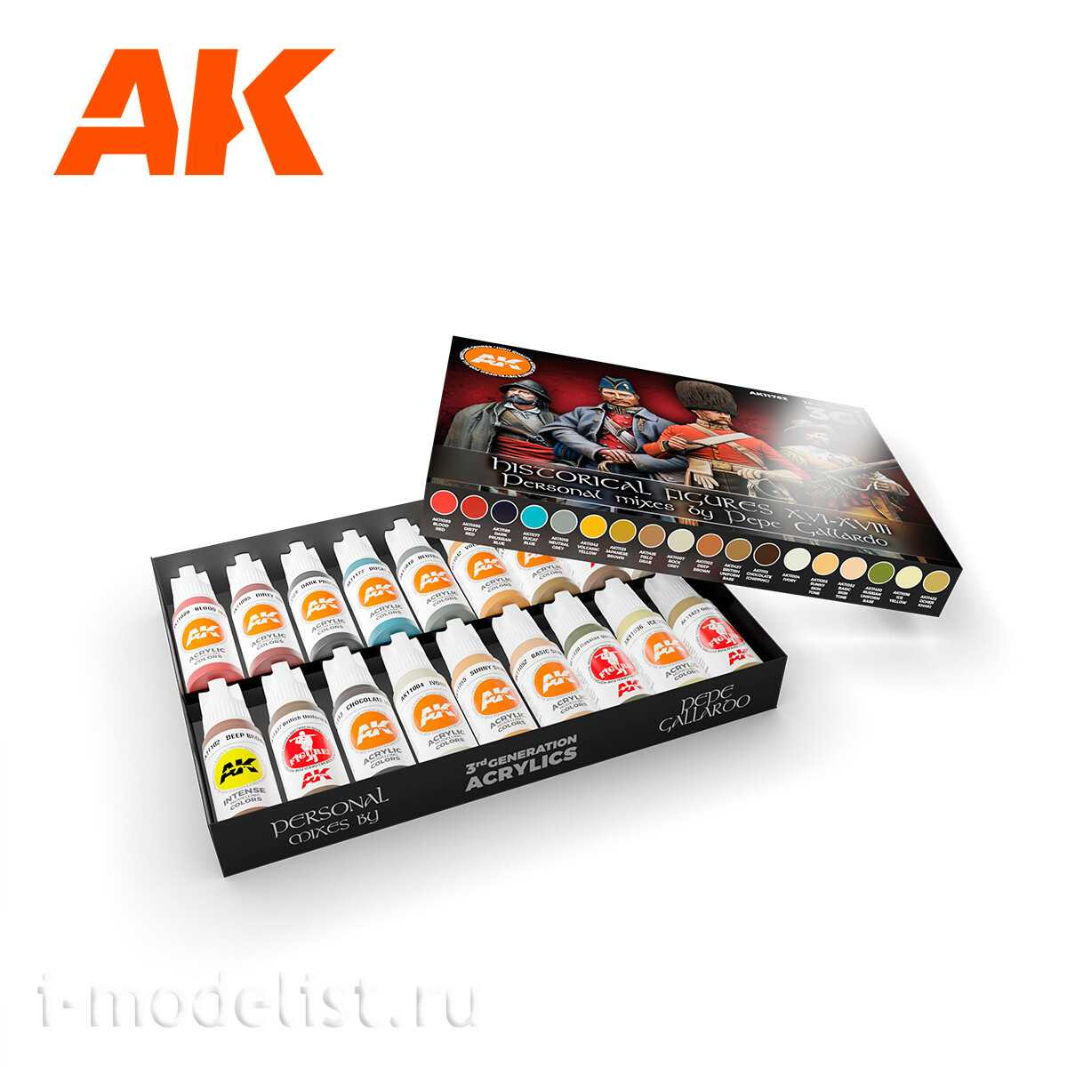AK11762 AK Interactive Set of acrylic paints 