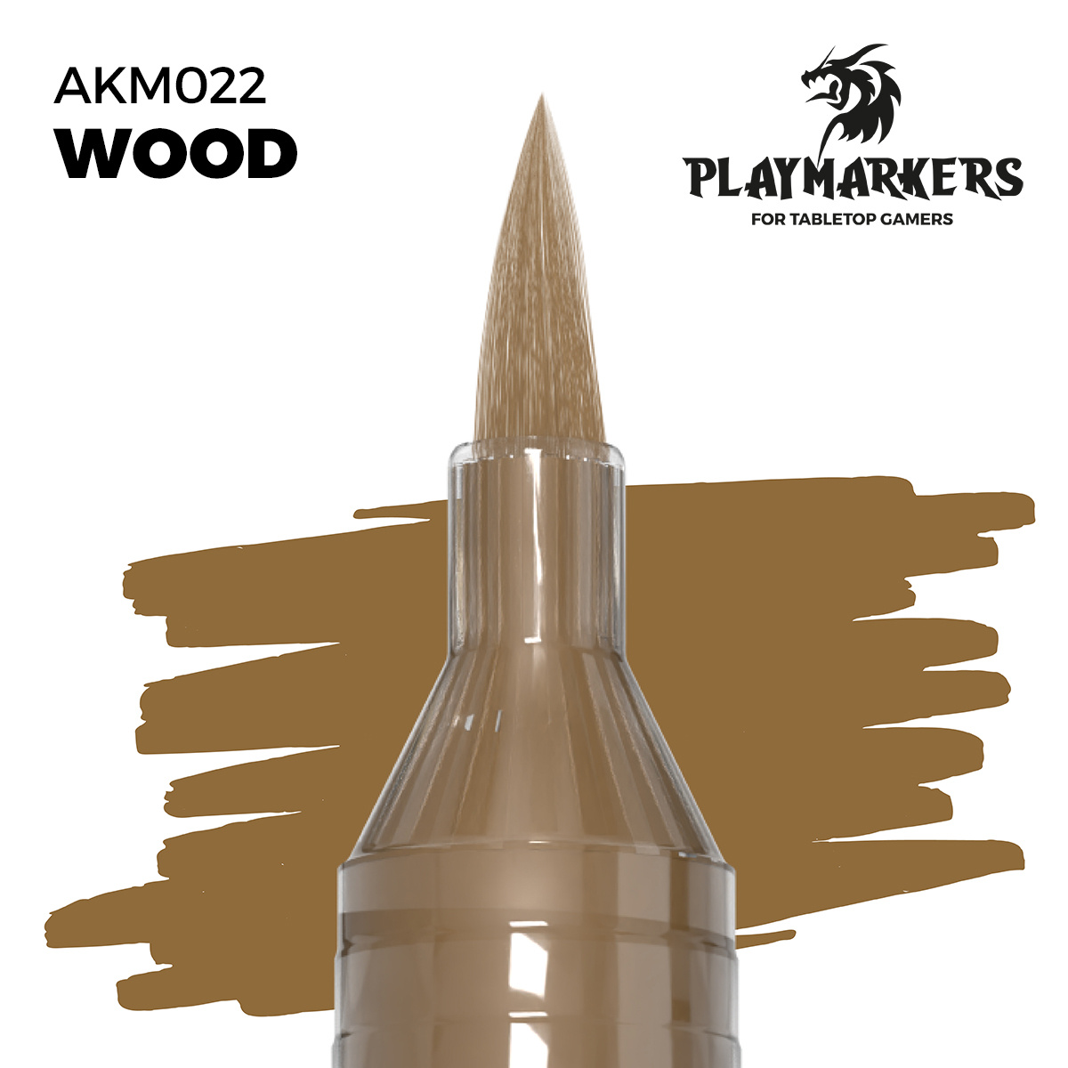 AKM022 AK Interactive Акриловый маркер PLA YMARKER - Дерево / WOOD – PLAYMARKER