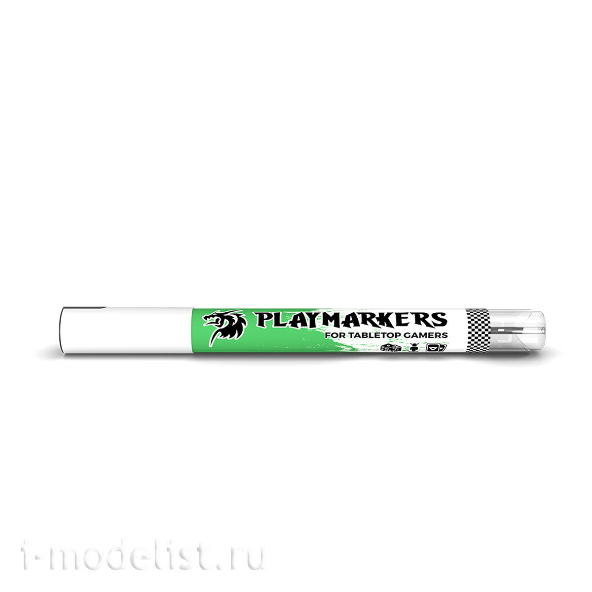 AKM014 AK Interactive Акриловый маркер PLAYMARKER - Живfromный зелёный / ANIMAL GREEN – PLAYMARKER