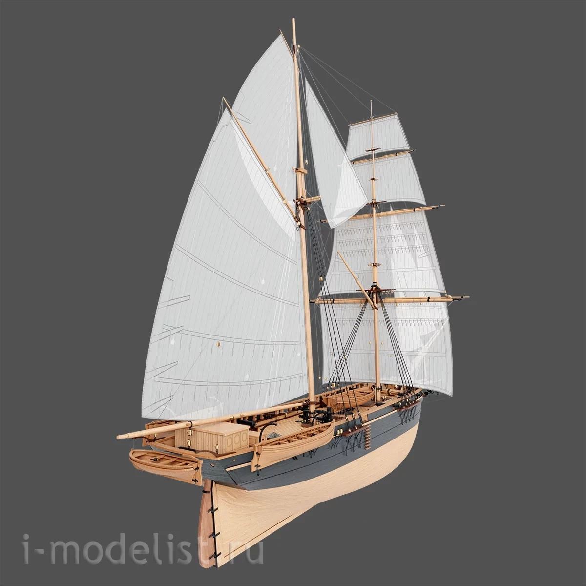 E7207 Эскадра 1/72 Сборная деревянная модель 