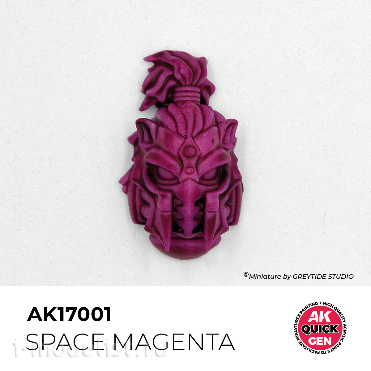 AK17001 AK Interactive Краска акриловая QUICK GEN - Космический пурпурный / SPACE MAGENTA